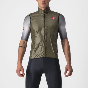 Castelli Aria fietsvest mouwloos bruin heren M