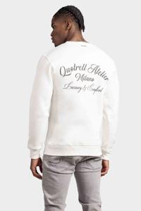Quotrell Atelier Milano Sweater Heren Wit - Maat S - Kleur: WitBruin | Soccerfanshop