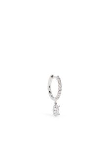 Anita Ko boucle d'oreille en or blanc 18ct sertie de diamants - Argent