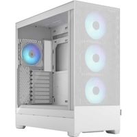 Fractal Design Pop XL Air RGB White TG Clear Tint big tower behuizing 2x USB-A 3.2 (5 Gbit/s), 2x Audio, Window-kit