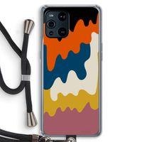 Baar A: Oppo Find X3 Pro Transparant Hoesje met koord