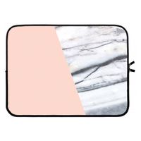 A touch of peach: Laptop sleeve 15 inch