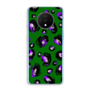 Green Cheetah: OnePlus 7T Transparant Hoesje