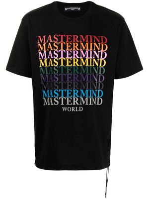 Mastermind World t-shirt à logo imprimé - Noir
