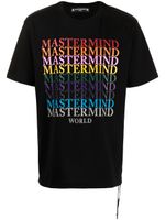 Mastermind World t-shirt à logo imprimé - Noir