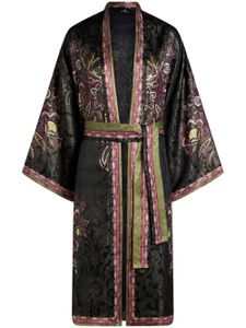 ETRO chemise imprimée à manches carrées - Noir