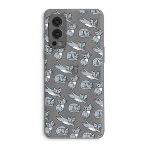 Poezen: OnePlus Nord 2 5G Transparant Hoesje