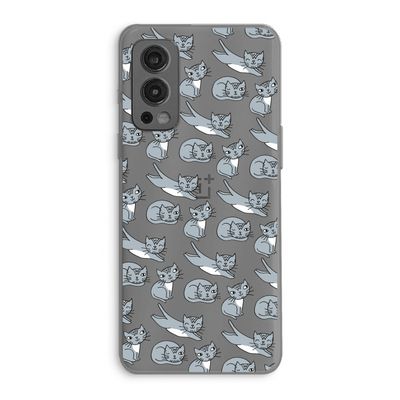 Poezen: OnePlus Nord 2 5G Transparant Hoesje