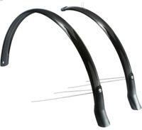 Eurofender Spatbordenset snello 28 inch 46 mm kunststof zwart