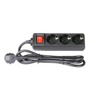 Adam Hall Adam Hall Cables AH PDU 3S stekkerdoos met switch