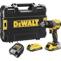 DEWALT DCD799D2T-QW Accu-klopboor/schroefmachine 2 snelheden Incl. 2 accus, Incl. lader, Incl. koffer