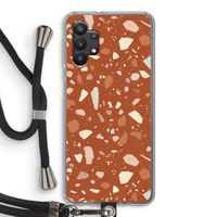 Terrazzo N°22: Samsung Galaxy A32 5G Transparant Hoesje met koord