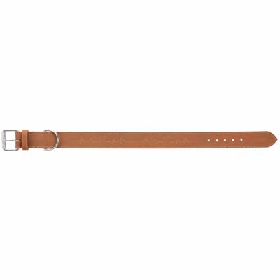 Hondenhalsband Trixie Heartbeat Bruin L 47-55 cm