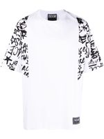 Versace Jeans Couture t-shirt en coton à imprimé graffiti - Blanc - thumbnail