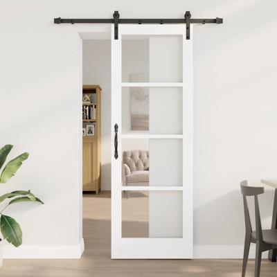 Schuifdeur met Hardware Set 'ORKDAL'Wit 73,5x211 cm