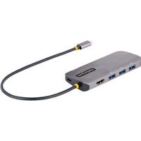 StarTech.com USB C Multiport Adapter, 4K 60Hz HDMI Video Adapter, 3 Port 5Gbps USB-A 3.2 Hub, 100W P - thumbnail