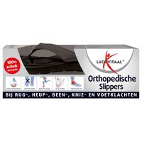 Orthopedische slippers maat 41-42 zwart