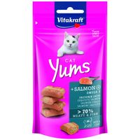Vitakraft Cat Yums met zalmsmaak kattensnack (40 g) 9 verpakkingen