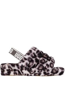UGG sandales Fluff Yeah à bride arrière - Violet