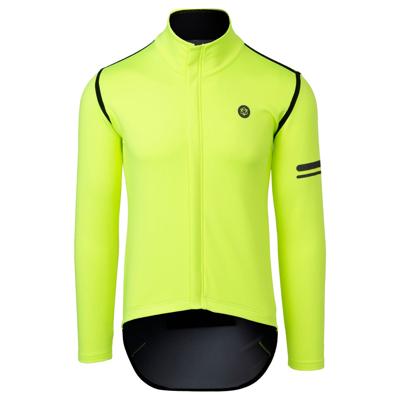 AGU Rain Jersey Fietsshirt Lange Mouwen Performance Heren - Geel - XL