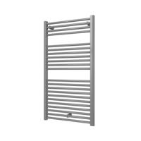 Handdoekradiator Palian 1111 x 600 mm Zilver metallic