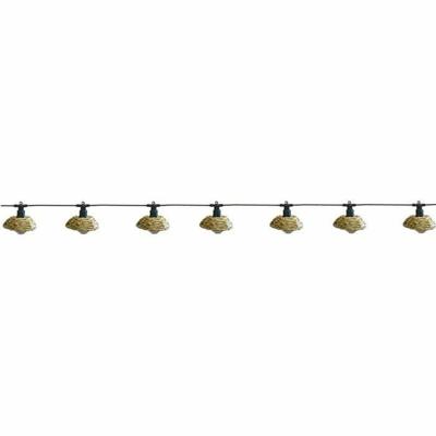 LED-lichtkrans Lumisky Beige