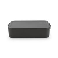 Brabantia Make & Take Bento lunchbox large, kunststof - Dark Grey