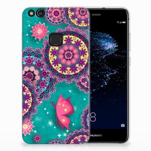 Huawei P10 Lite Hoesje maken Cirkels en Vlinders