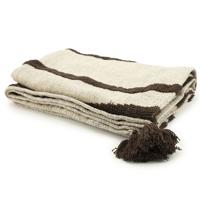 Plaid Majani Dark Brown