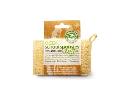 Enjoy La Vida Eco schuursponsje - luffa