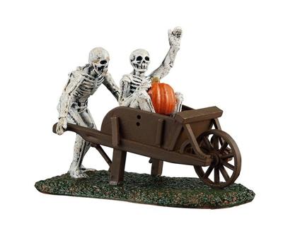 Halloweenminiatuur Playful Skeletons Yard Decoration 12x5x18 cm - Lemax