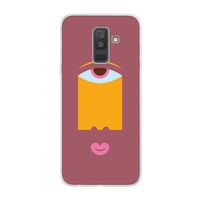 Mono V: Samsung Galaxy A6 Plus (2018) Transparant Hoesje