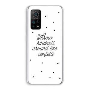 Confetti: Xiaomi Mi 10T 5G Transparant Hoesje
