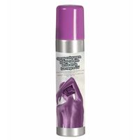 Paarse bodypaint body spray voor het lichaam