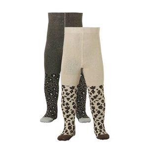 Apollo maillot - set van 2 panterprint grijs/beige