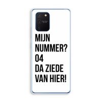 Da ziede van hier: Samsung Galaxy Note 10 Lite Transparant Hoesje