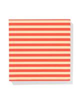 HEMA Servetten 33x33cm Papier Strepen - 20 Stuks (feloranje)