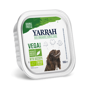 Yarrah brokjes in saus Vega Groente hondenvoer 12 x 150gr