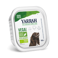Yarrah brokjes in saus Vega Groente hondenvoer 12 x 150gr
