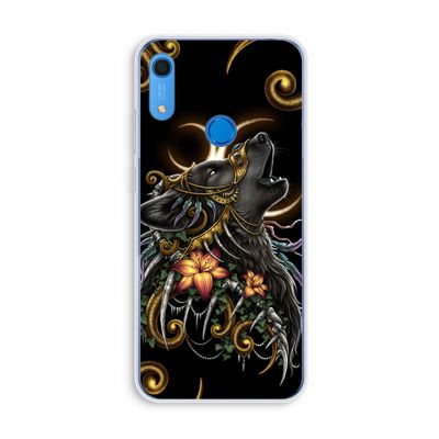 Huilende Wolf: Huawei Y6s Transparant Hoesje
