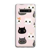 Katten: Samsung Galaxy S10 4G Transparant Hoesje