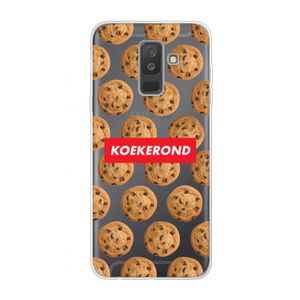 Koekerond: Samsung Galaxy A6 Plus (2018) Transparant Hoesje
