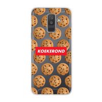 Koekerond: Samsung Galaxy A6 Plus (2018) Transparant Hoesje