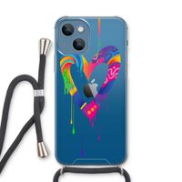 Melts My Heart: iPhone 13 Transparant Hoesje met koord Melts My Heart: iPhone 13 Transparant Hoesje met koord