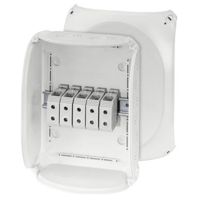 Hensel 62000075 Verdeeldoos Halogeenvrij, Verzegelbaar, Weerbestendig (l x b) 295 mm x 225 mm 1 stuk(s)