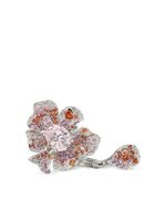 Anabela Chan bague Pale Rose Peony en or blanc 18ct