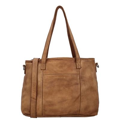 Hide & Stitches Handtas / Schoudertas Paint Rock Cognac