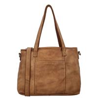 Hide & Stitches Handtas / Schoudertas Paint Rock Cognac