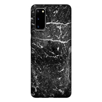 Zwart marmer: Samsung Galaxy S20 Tough Case