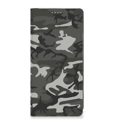 Motorola Edge 40 Pro | Hoesje met Magneet | Army Light